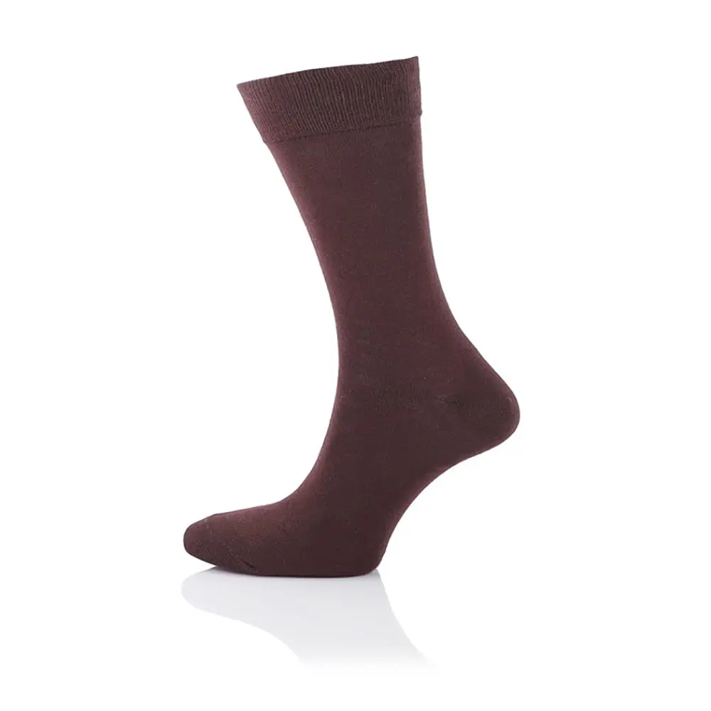Men Long Socks - Brown