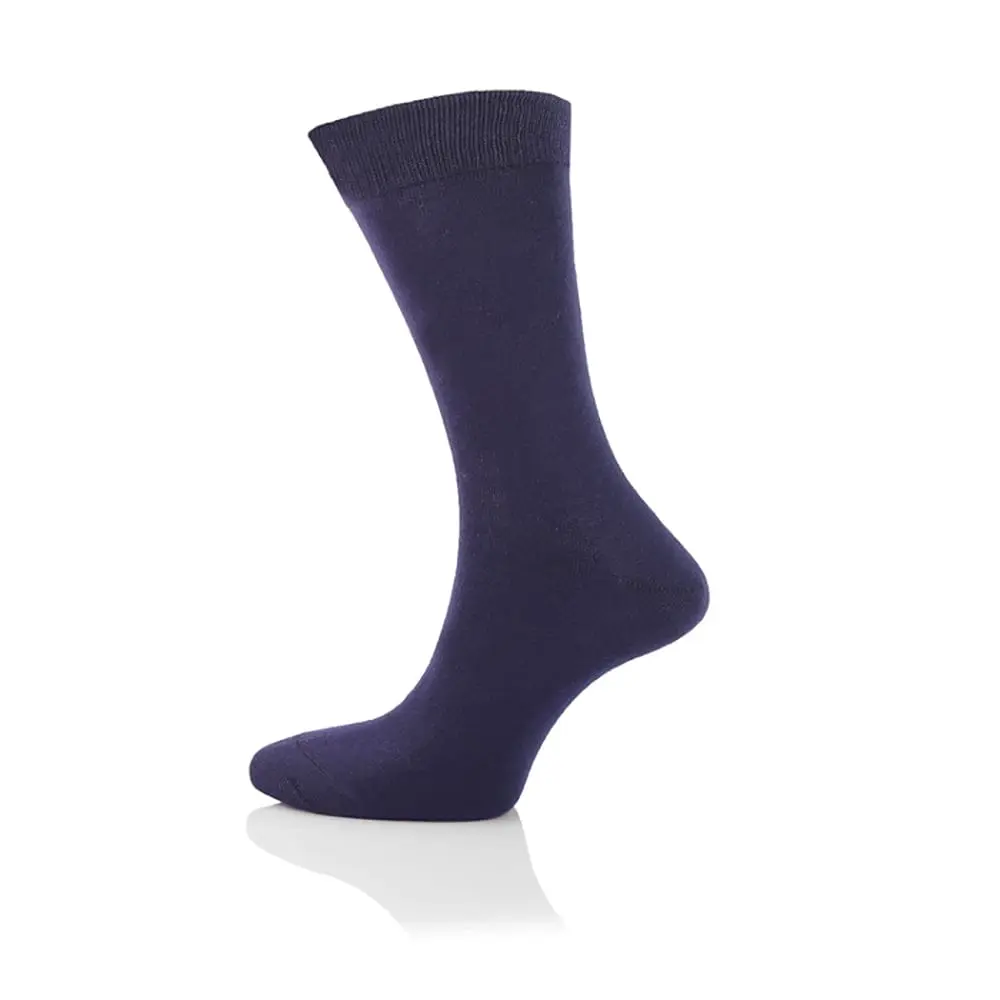 Men Long Socks - Navy