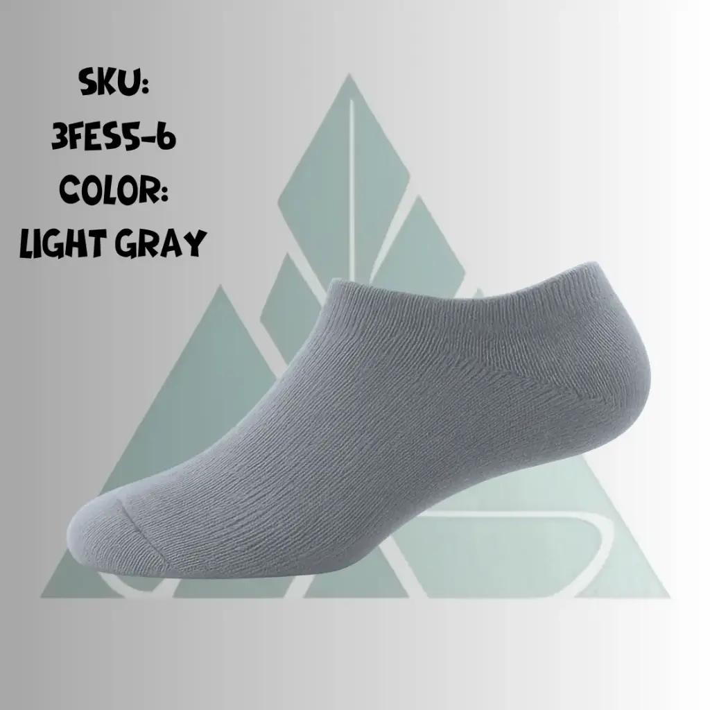 Men Ankle Socks - Light Gray 