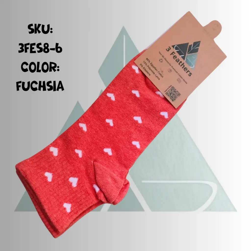 Women High Ankle - Fuchsia