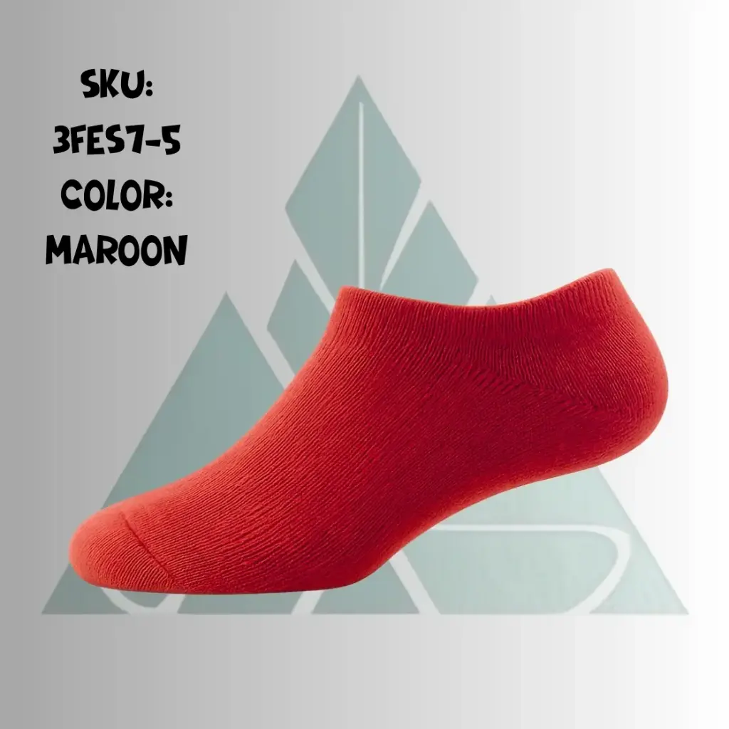 Women Ankle Socks - Maroon