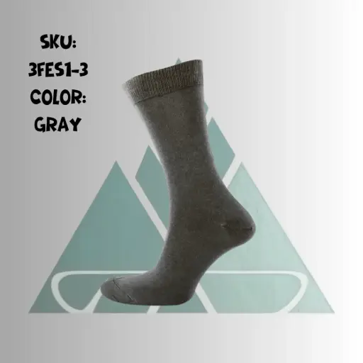 Men Long Socks - Gray 