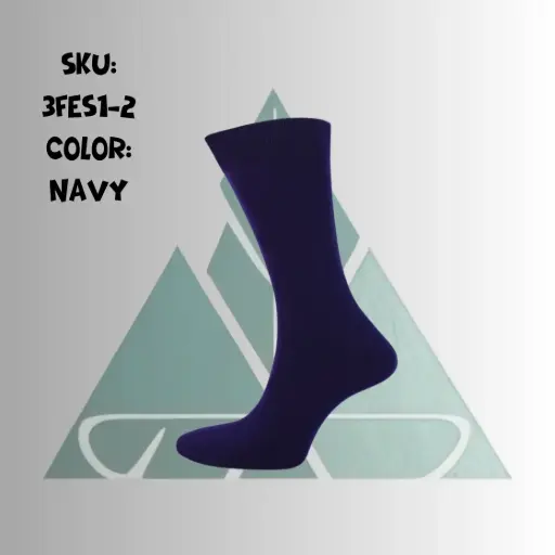 Men Long Socks - Navy