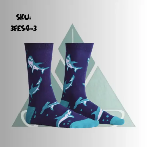 Ocean Blue - Unisex High Ankle