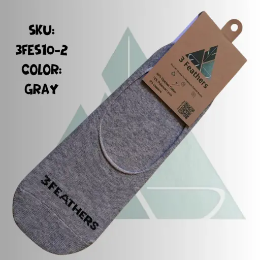 Men Invisible Socks - Gray