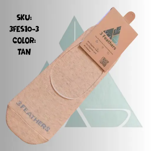 Men Invisible Socks - Tan
