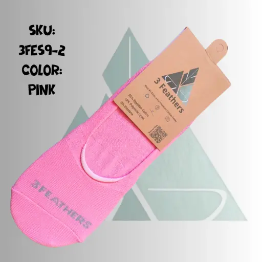 Women Invisible Socks - Pink