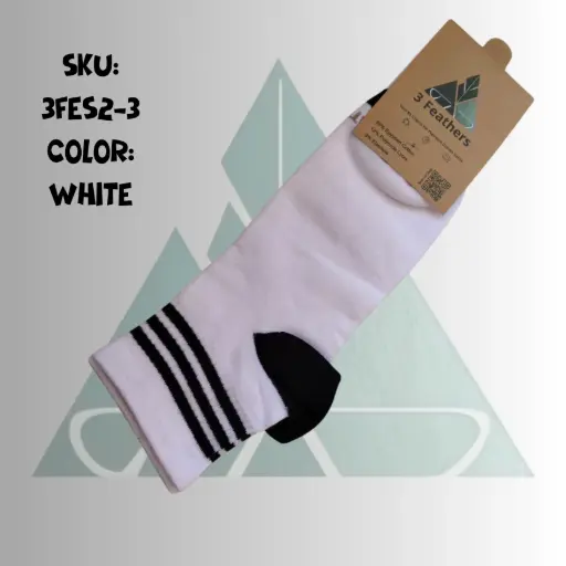 Men High Ankle - White