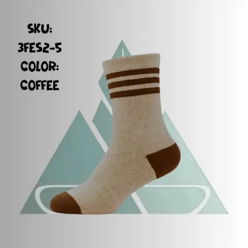 [3FES2-5] Men High Ankle - Coffee Brown