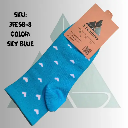 Women High Ankle - Sky Blue