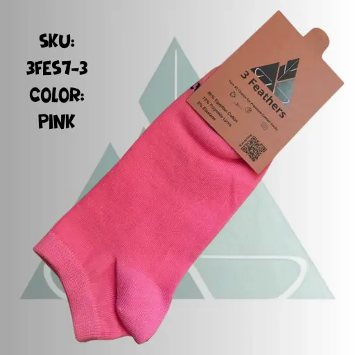 Women Ankle Socks - Pink