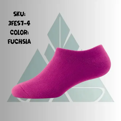 Women Ankle Socks - Fuchsia