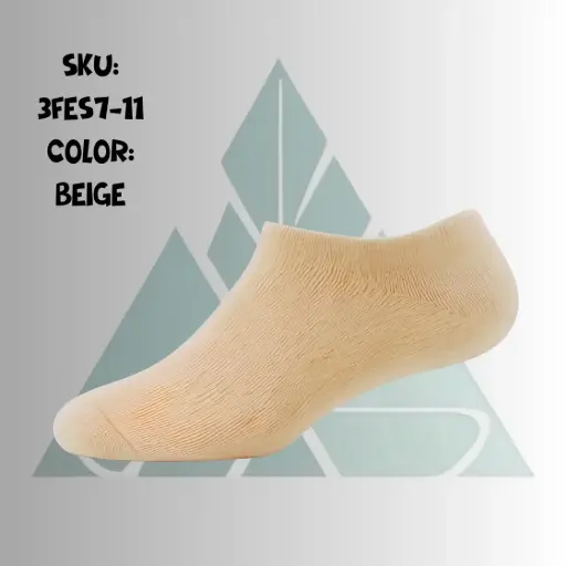 Women Ankle Socks - Beige